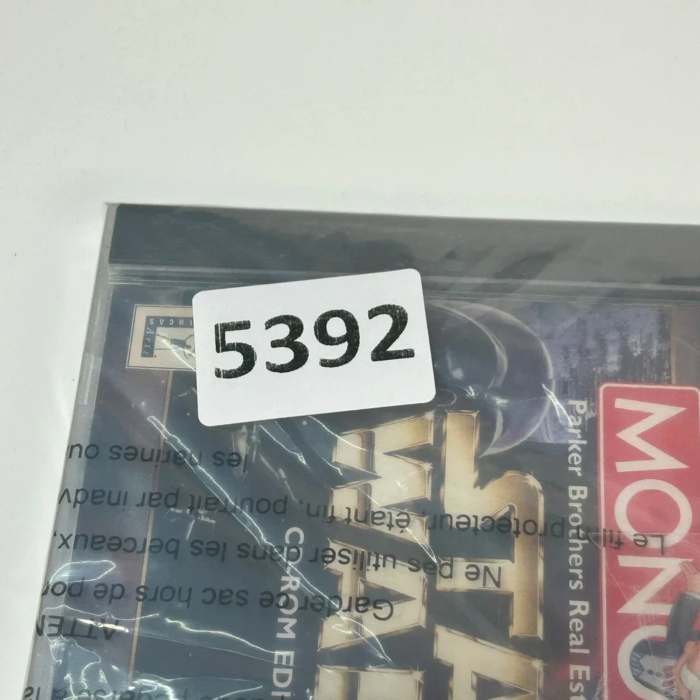 Monopoly Star Wars CD-ROM PC Game‎ 1997 Windows 95 LucasArts Hasbro Vintage 90s